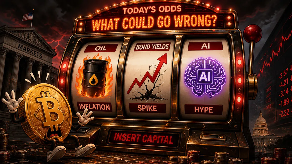 Bitcoin decouples from S&P 500 as oil, yields, and dollar pressure stocks