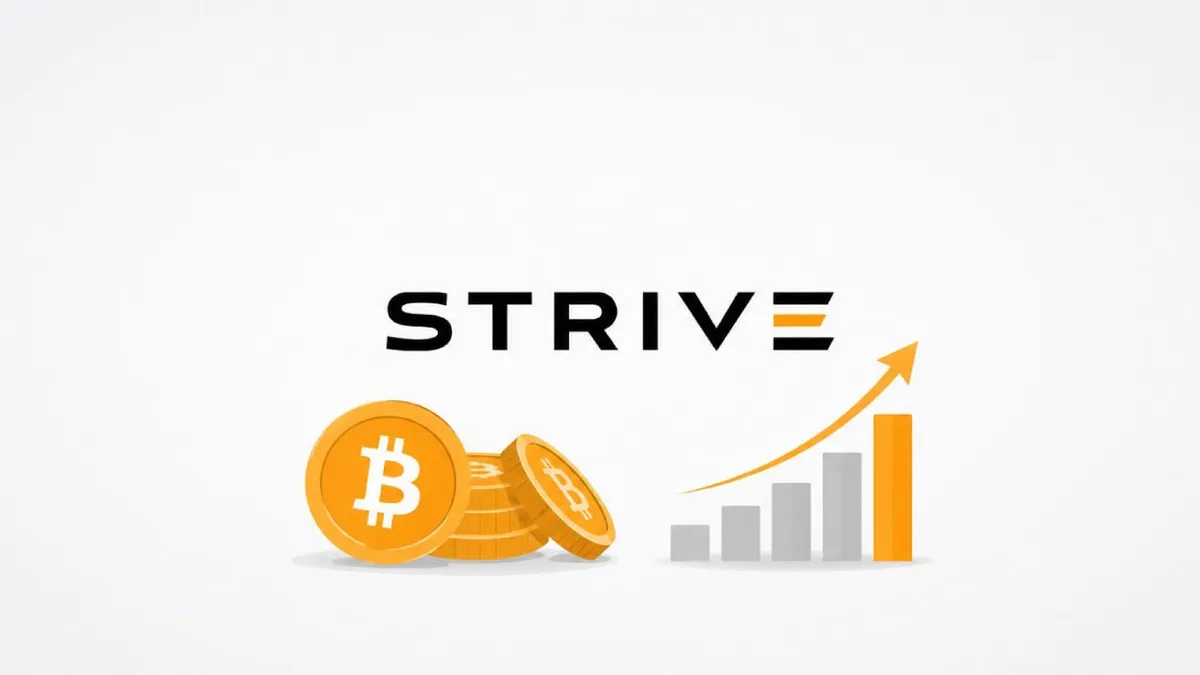 Strive تضيف 1355 بيتكوين بقيمة 107.7 مليون دولار إلى محفظتها