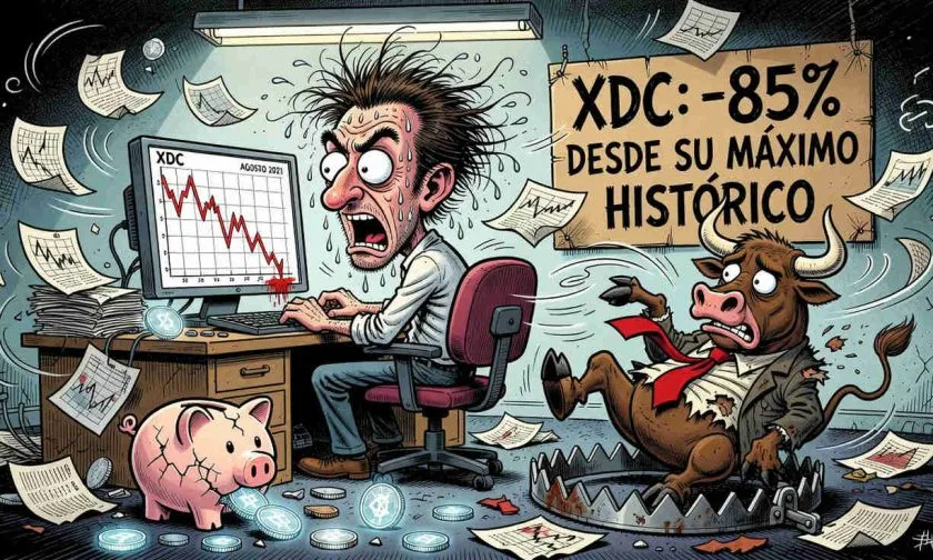 XDC registra leve repunte el 20 de julio de 2026 mientras el volumen diario se dispara un 21%