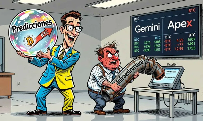 Gemini y Apex lanzan contratos de eventos criptográficos regulados