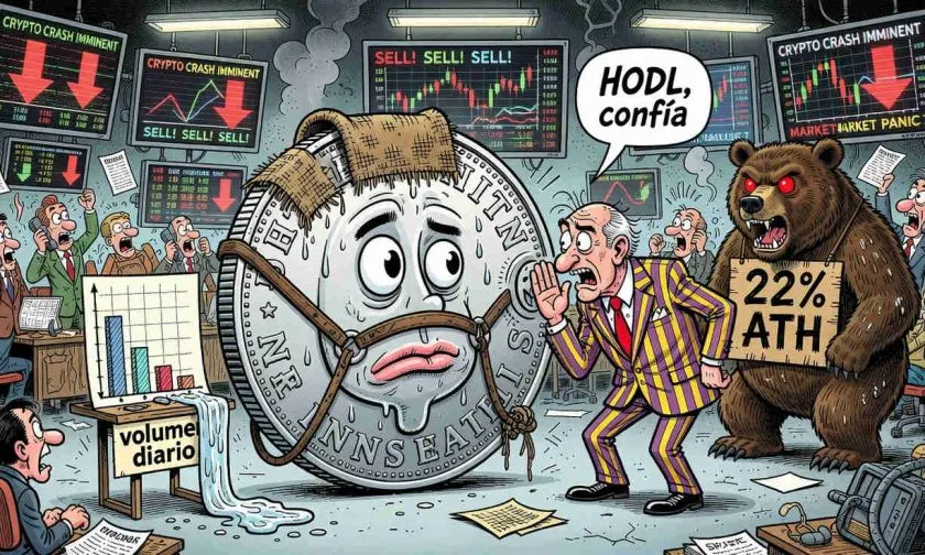 STABLE enfrenta resistencia en $0.035 mientras el volumen se derrumba este 07/07/2026
