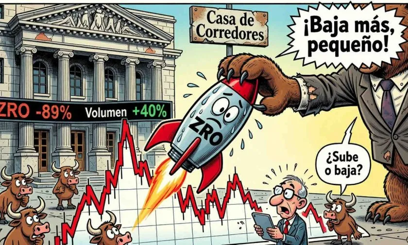 ZRO experimenta un repunte del 9,19% pero sigue en tendencia bajista