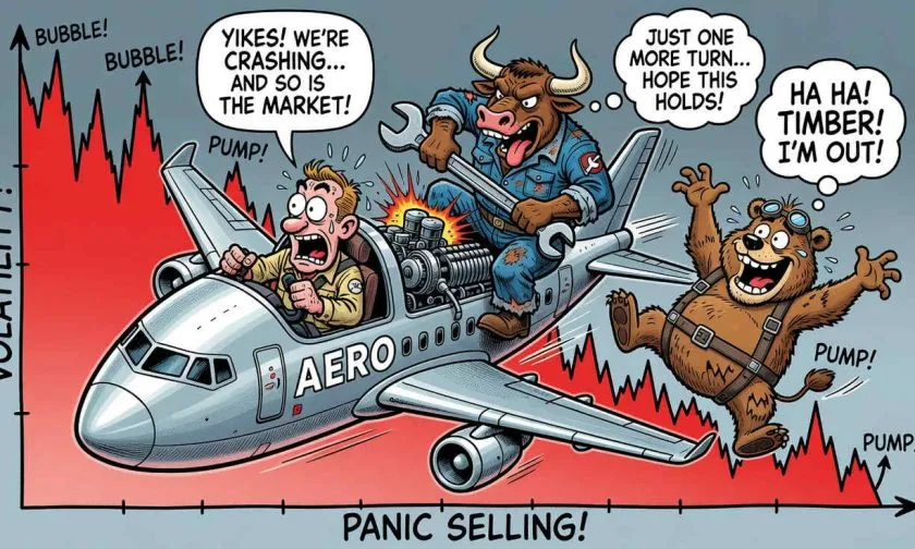 AERO desafía la gravedad del mercado: +55% en 14 días y un soporte crucial en USD $0,50