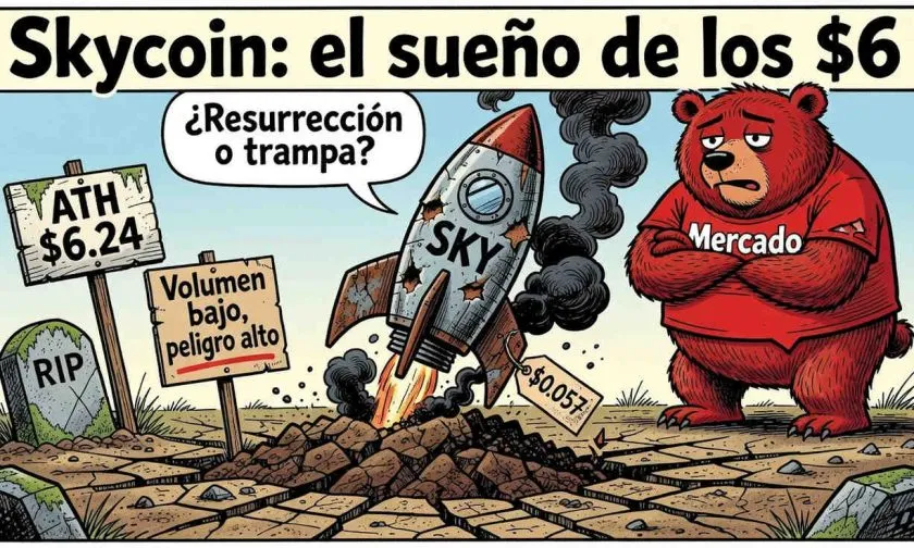 Skycoin (SKY) 29 julio 2026: ligero repunte diario pero la tendencia bajista domina