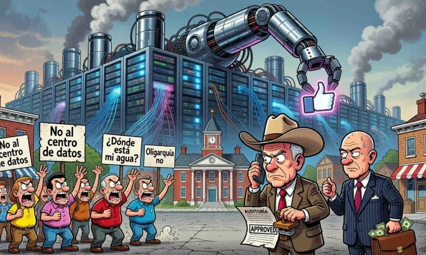 Resistencia comunitaria ante el auge de centros de datos y la IA