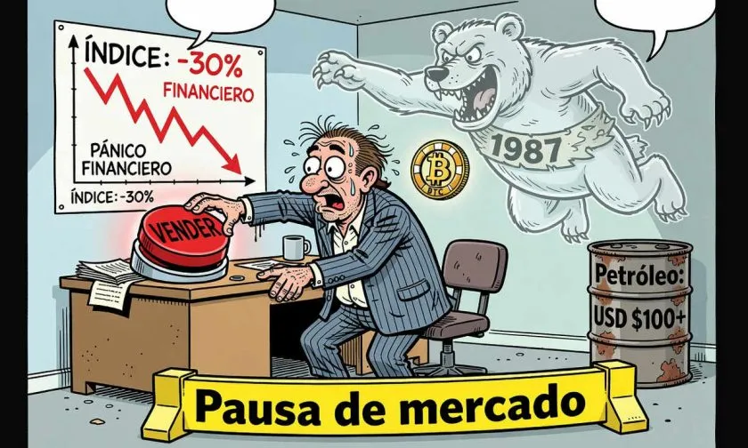 El petróleo sobre los USD $100 aviva temores en el aniversario del Lunes Negro