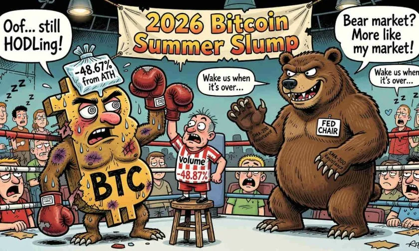 Bitcoin (BTC) rebota un 2 % el 18-07-2026 en medio de un volumen anémico