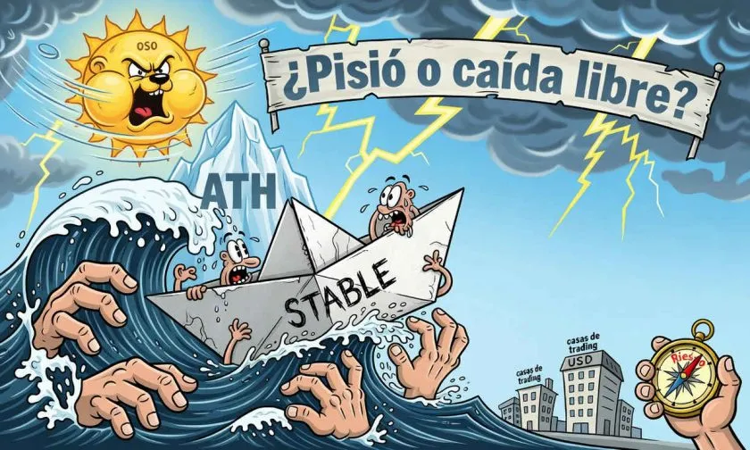 STABLE rompe soporte clave y cae a mínimo mensual: ¿qué esperar?
