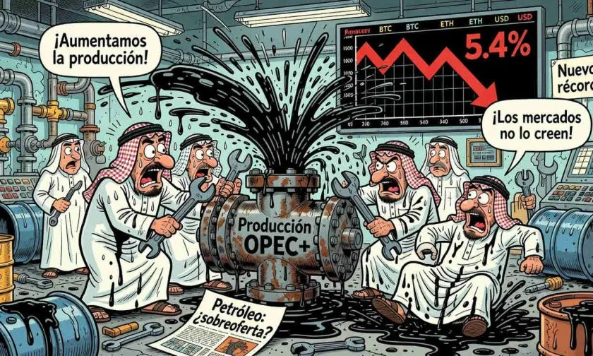 OPEC+ aumenta producción de petróleo ante interrupciones en Medio Oriente
