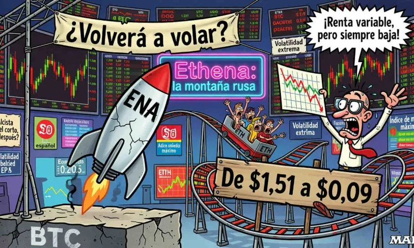 Ethena (ENA) repunta 18% en una semana, pero enfrenta resistencia clave