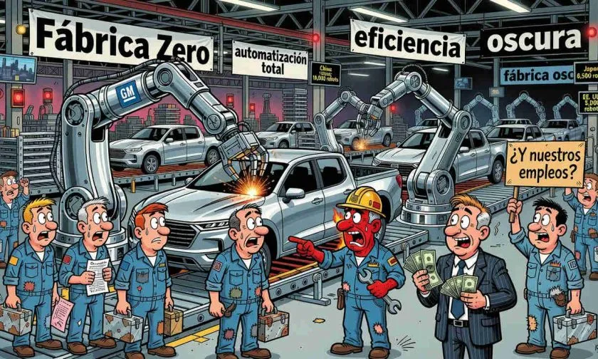 GM instala robots en Factory Zero mientras 1.300 trabajadores siguen fuera