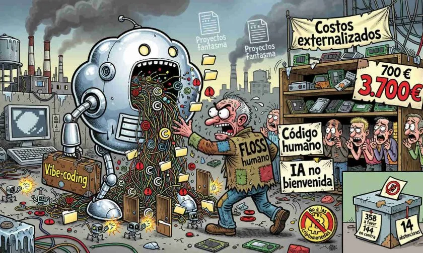 Codeberg prohíbe proyectos de vibe-coding y apuesta por el software libre humano