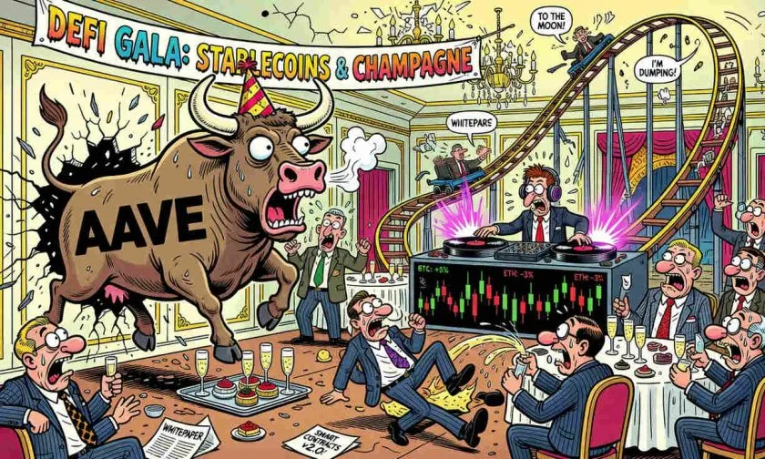 Aumento del 7% en $AAVE despierta esperanzas de recuperación del sector DeFi