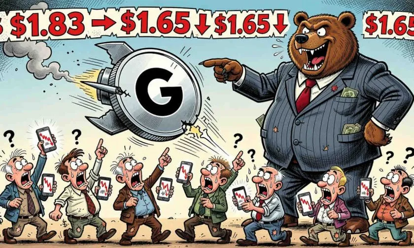 ¿Se acabó la fiesta de Gram? El antiguo Toncoin corrige con fuerza desde su ATH