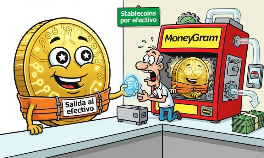 MoneyGram conecta Solana con 500.000 puntos físicos para intercambiar stablecoins por efectivo