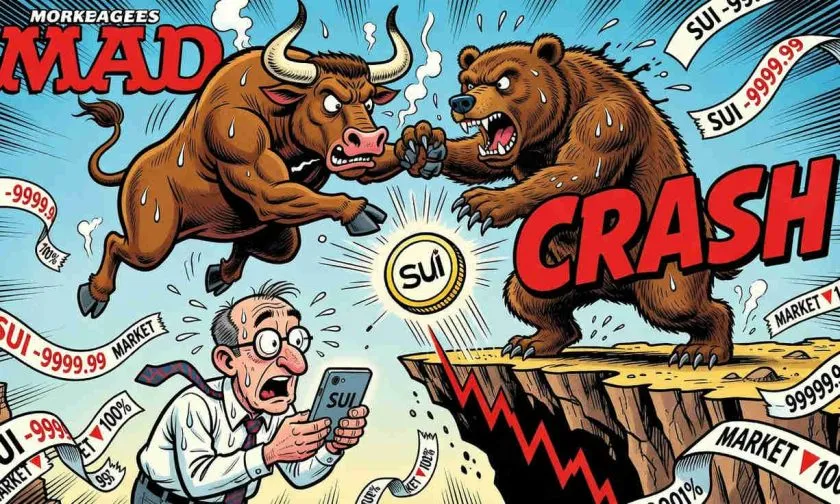Sui (SUI) se desploma 6,45% en medio de una venta masiva: ¿se vislumbra un repunte?