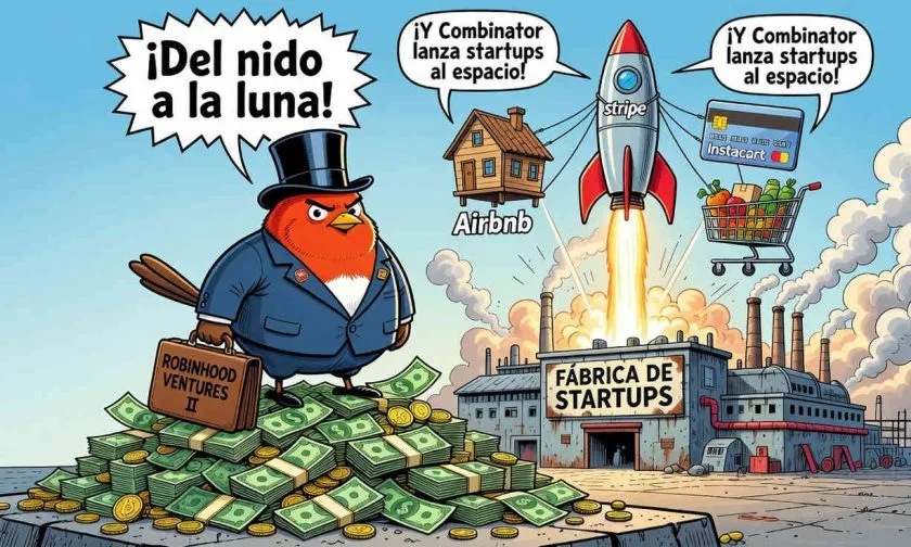 Robinhood lanza su segundo fondo para invertir en startups de Y Combinator