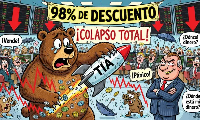Celestia (TIA) cae un 98% desde su máximo histórico y genera dudas entre inversores