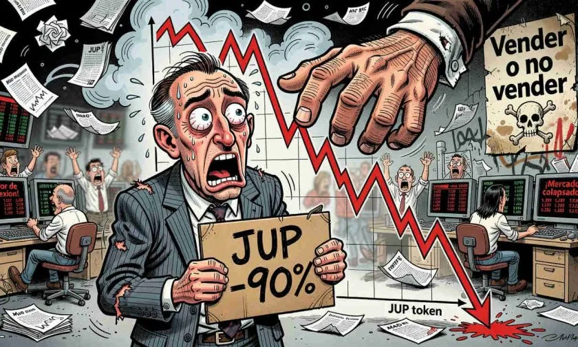 JUP repunta 1,46% pero acumula caída del 65% en el último año