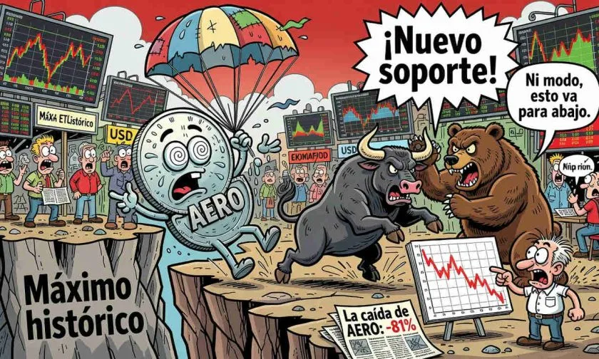 Aerodrome finance (aero) recupera terreno el 8 de agosto de 2026