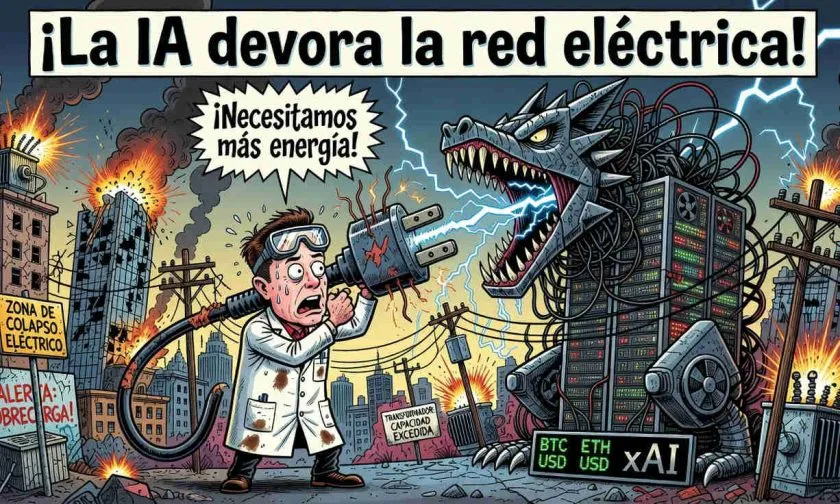 Elon Musk alerta sobre la demanda energética de la IA frente a la capacidad eléctrica de EE. UU.