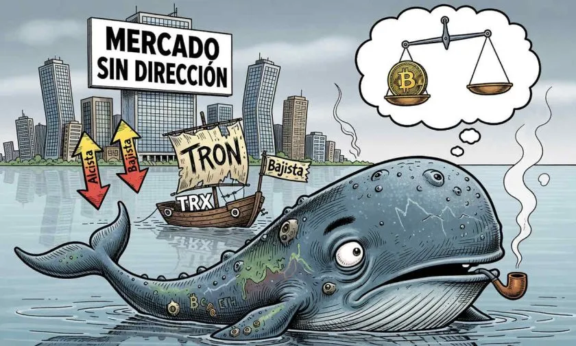 TRON se estabiliza en USD $0,327 mientras el mercado espera un catalizador