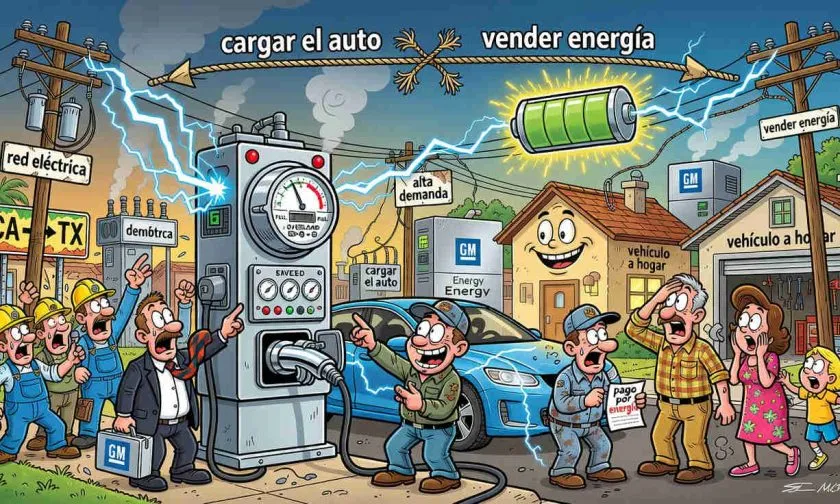 GM permitirá a dueños de vehículos eléctricos vender energía a la red en EE. UU.