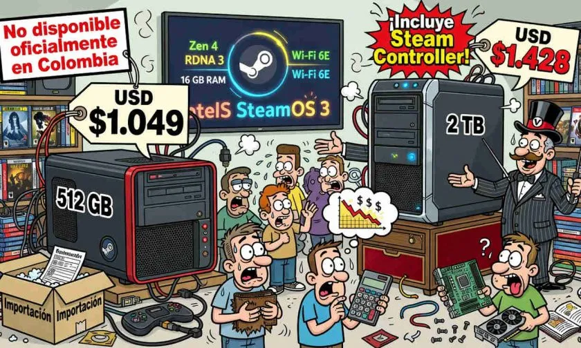Steam Machine ya tiene precio y fecha: Valve la lanza este año con un costo mayor al esperado