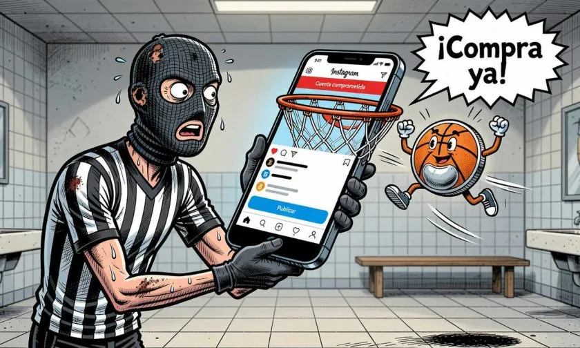 NBA habría sido víctima de otra promoción falsa de una memecoin, ahora en Instagram