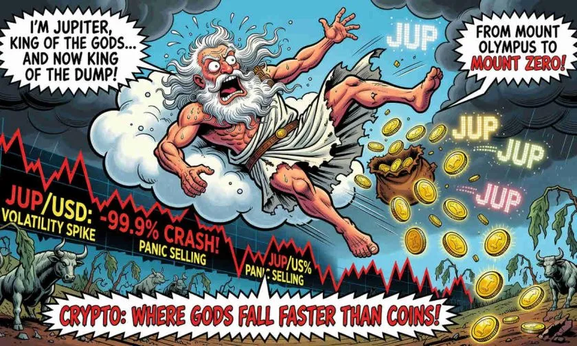 JUP en zona de turbulencia: el token de Jupiter cae un 1,65% hasta $0,2363 este 4 de julio