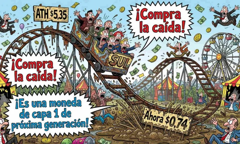 SUI sufre un desplome del 86% desde su máximo histórico, ¿oportunidad o valor en retirada?