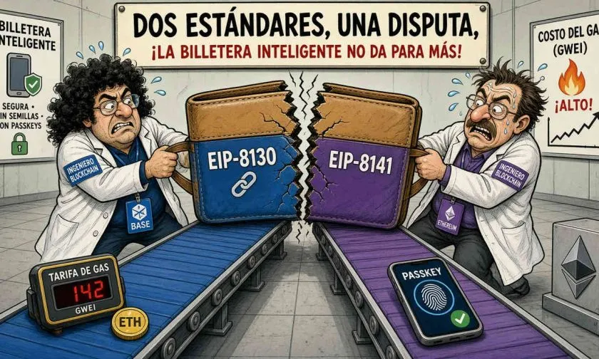 Base y Ethereum rompen su colaboración y dejan dos estándares de abstracción de cuentas