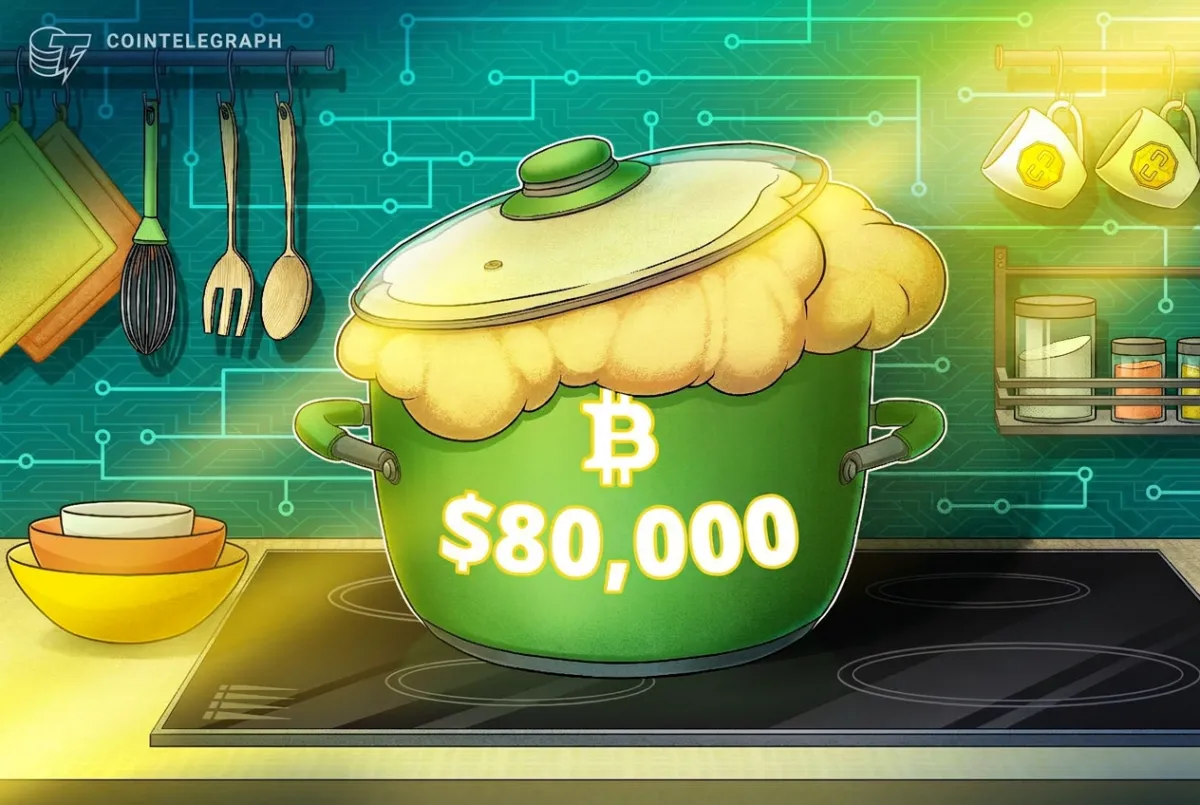 Bitcoin surpasses $80K as $220 million in shorts get liquidated