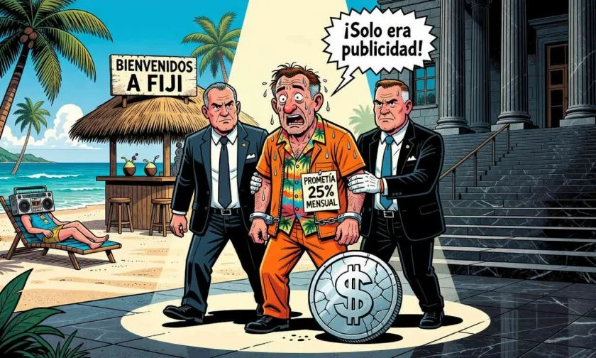 Extradición de Edward Zimbardi, implicado en fraude cripto de USD $165 millones, desde Fiyi