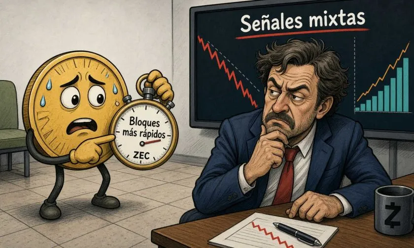 Prueba de soporte para ZEC tras perder fuerza y superar su volumen promedio