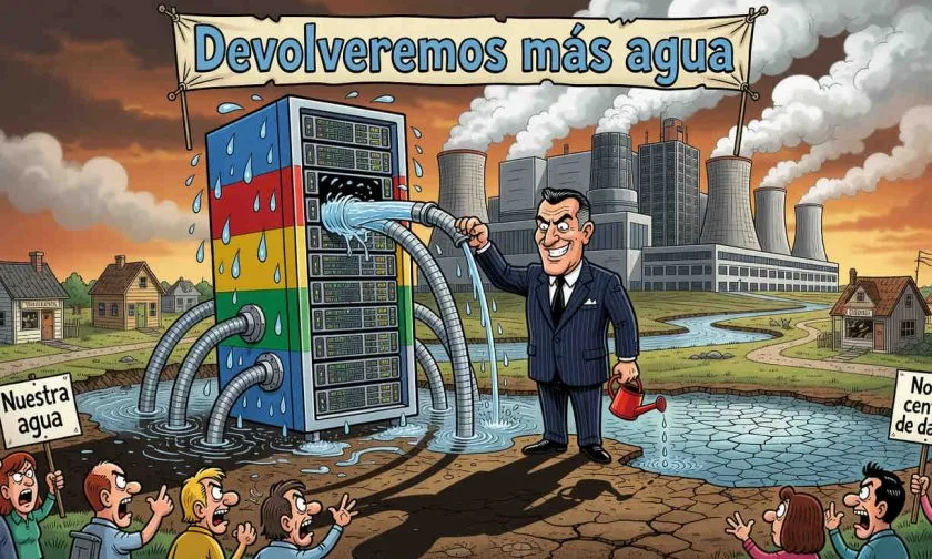 Google promete reponer más agua de la que consume en sus centros de datos IA para 2030