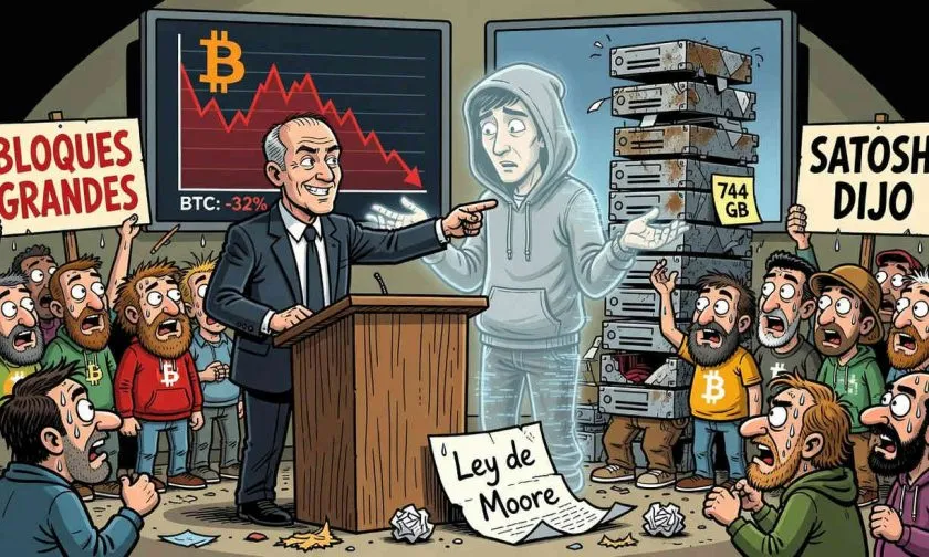 Adam Back cuestiona autoridad de citas de Satoshi en debate sobre bloques
