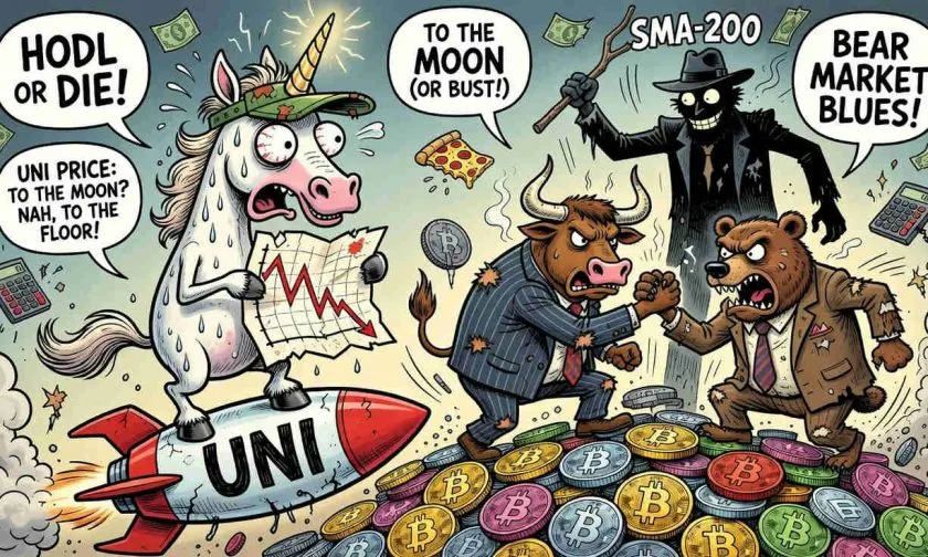 Uniswap (UNI) se asoma a los $3.64: ¿ruptura inminente o falso rebote en julio de 2026?