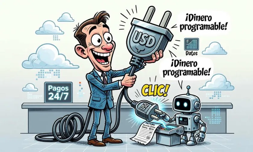 Brian Armstrong ve a las criptomonedas y stablecoins como dinero para agentes de IA