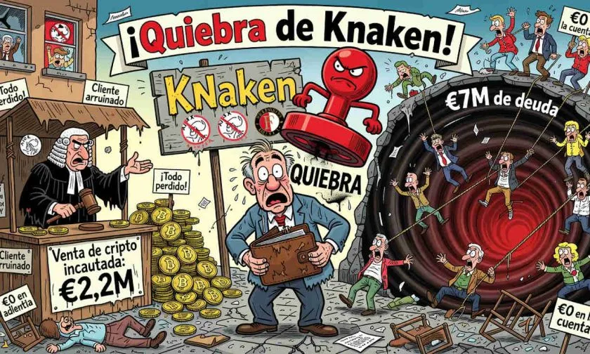 Clientes de Knaken podrían recuperar solo un tercio de 7 millones en criptomonedas