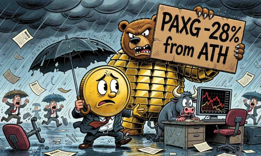 PAX Gold ($PAXG) 29 de junio de 2026: ¿el refugio dorado se desmorona?