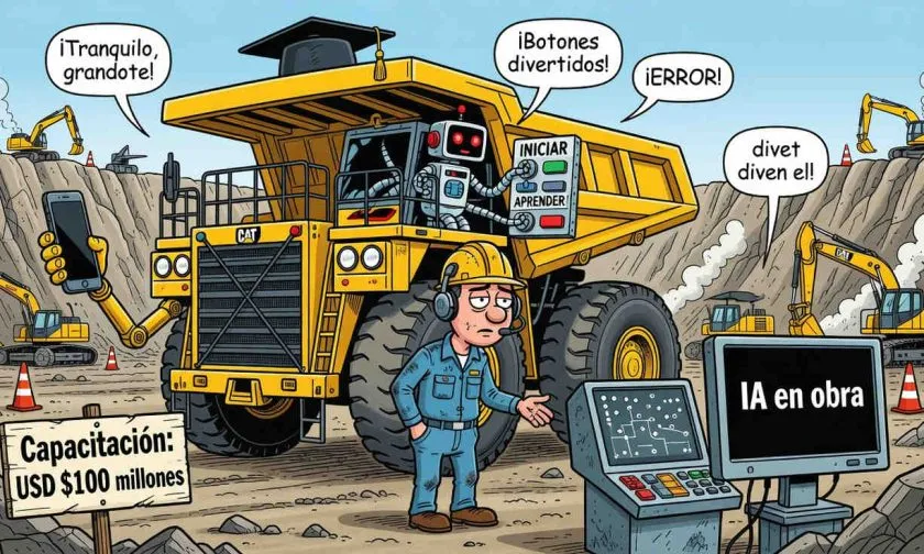 Caterpillar apuesta por la IA con las lecciones de la minería autónoma