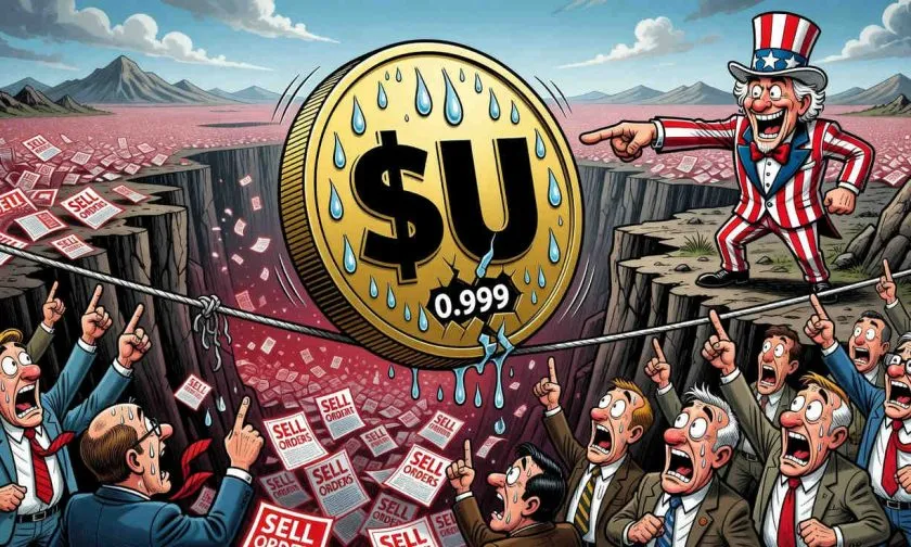 ¡Alerta de colapso! United Stables ($U) pierde el dólar y el volumen de trading se dispara un 56%