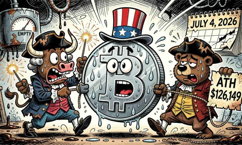 Bitcoin rebota con fuerza en el Día de la Independencia, pero la sombra bajista persiste