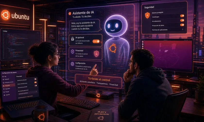 Ubuntu prepara integración de IA opcional en futuras versiones