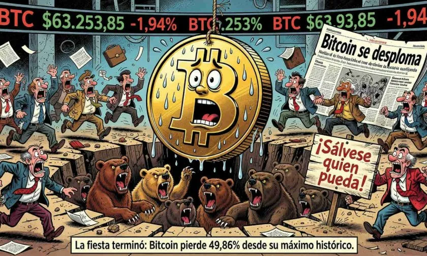 Bitcoin bajo presión: la sombra del máximo histórico de 2025