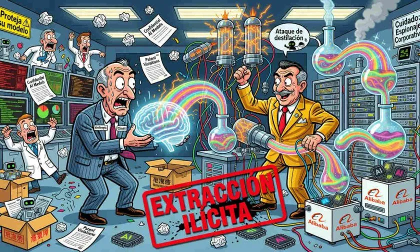 Anthropic acusa a Alibaba de extraer ilícitamente capacidades de Claude