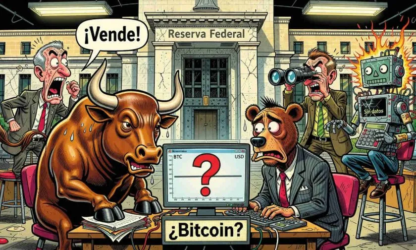 Bitcoin enfrenta un día de incertidumbre sin datos de mercado concretos