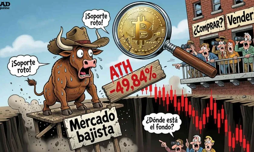 Bitcoin cae a USD $63.277,54 en medio de señales macroeconómicas mixtas