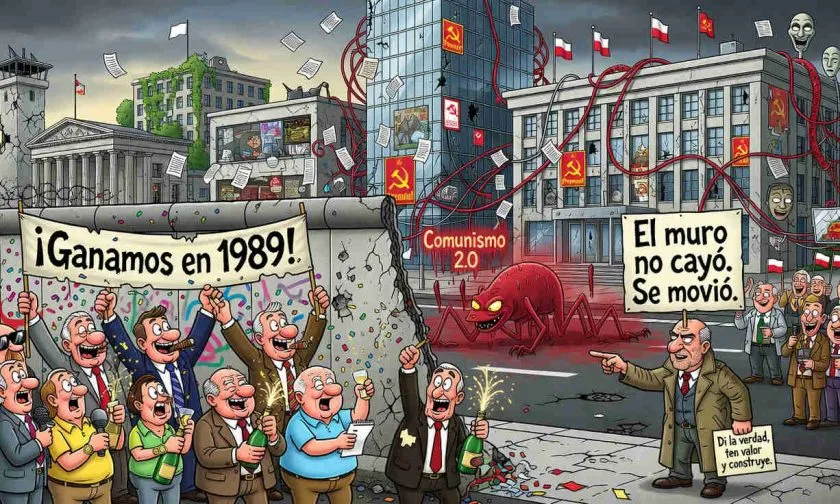 El muro no cayó, se movió: la tesis de Krzysztof Szczawinski sobre el comunismo 2.0